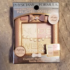 Physicians Formula Touch Of Glow Palette Nude Wear with mother of Pearl